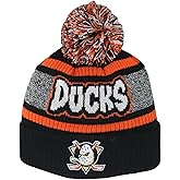 ZHATS NHL Unisex Kids NHL Officially Licensed Youth Beanie Pom Rogue