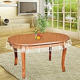 DurableDelights Clear Vinyl Tablecloth Protector