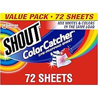 Sheets for Laundry, Maintains Clothes Original Colors, Limited Edition (72 Count)