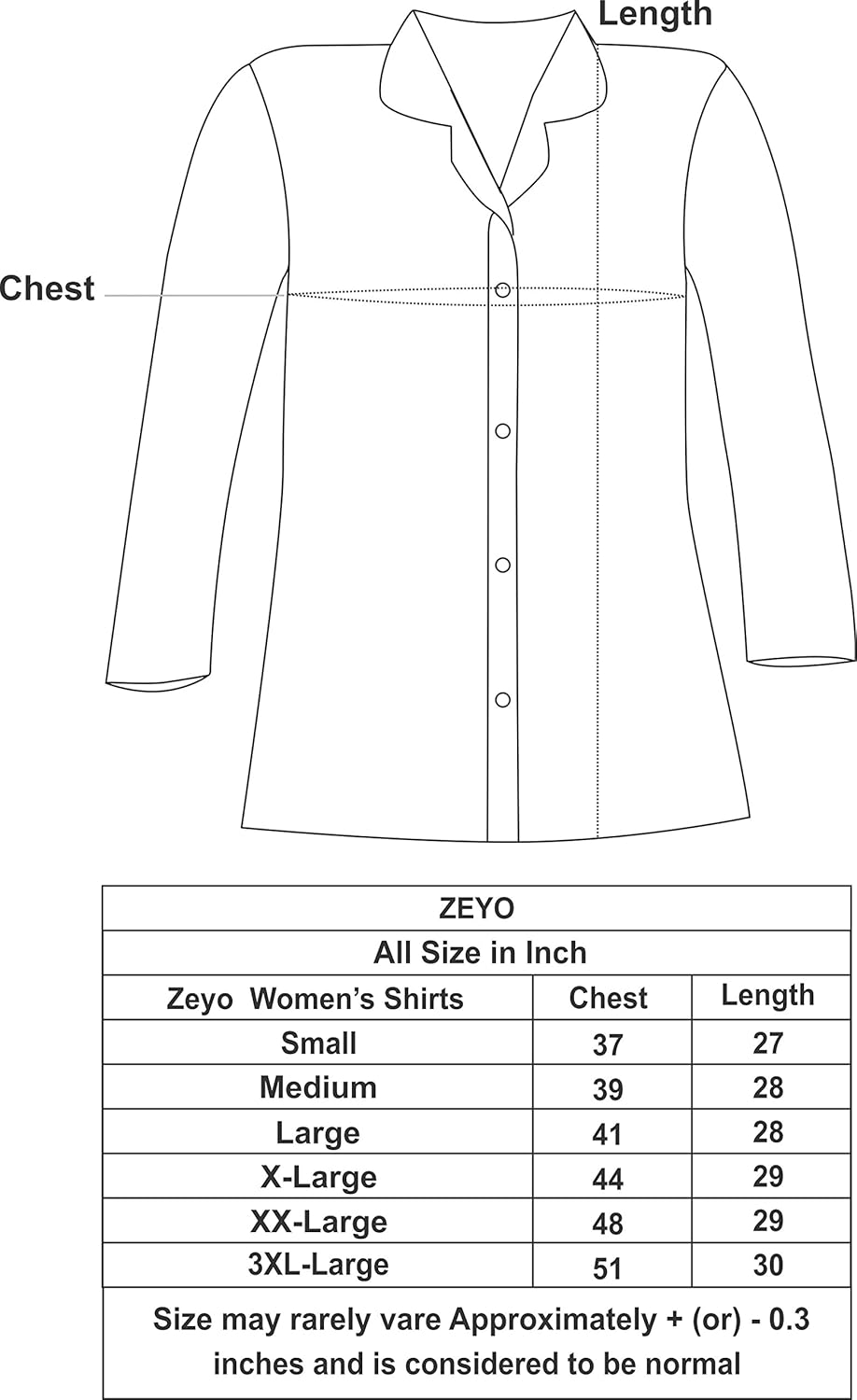 zeyo women's cotton night suit