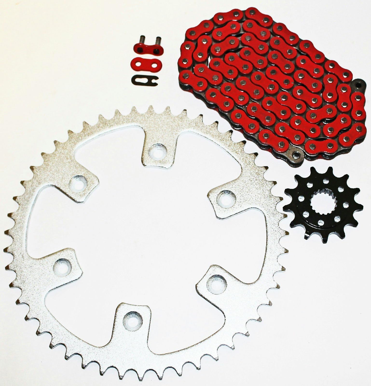 Fits Honda CRF450 R / CRF450 X Red Chain and Sprocket 14/50 114L