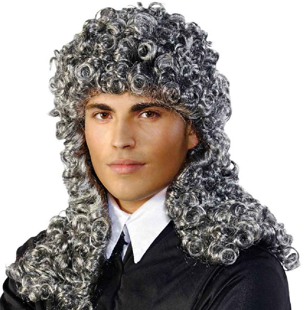 Folat - Grey Judge Wig - One Size