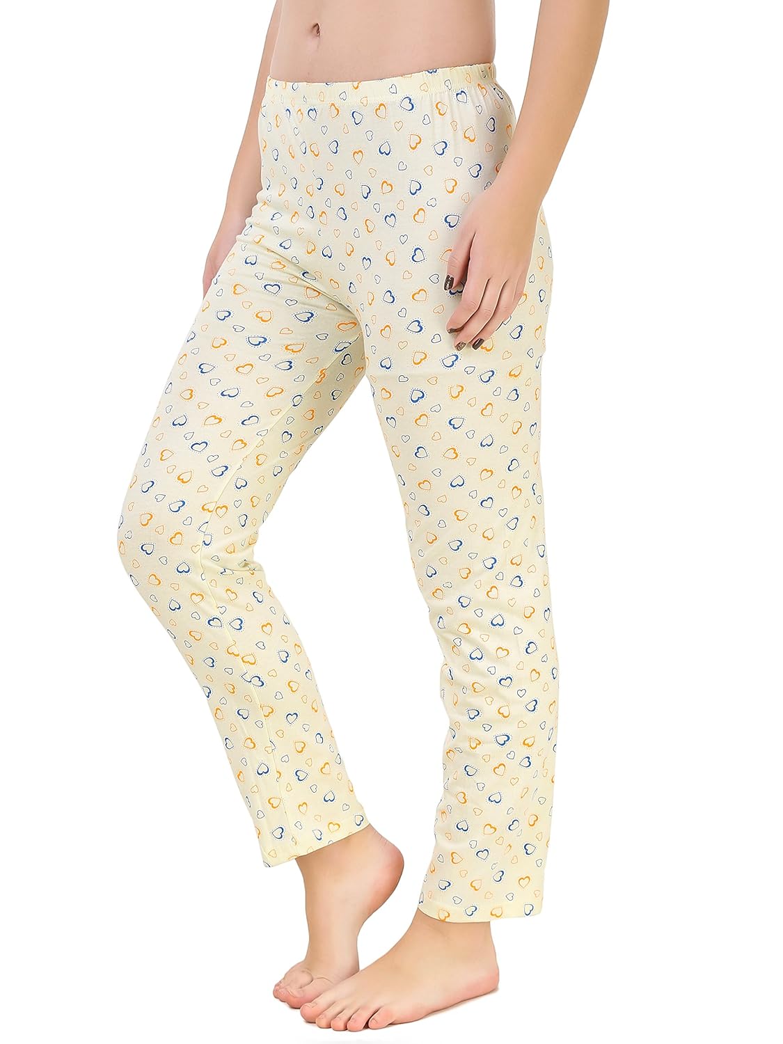 masha women's cotton printed multicolor pyjama