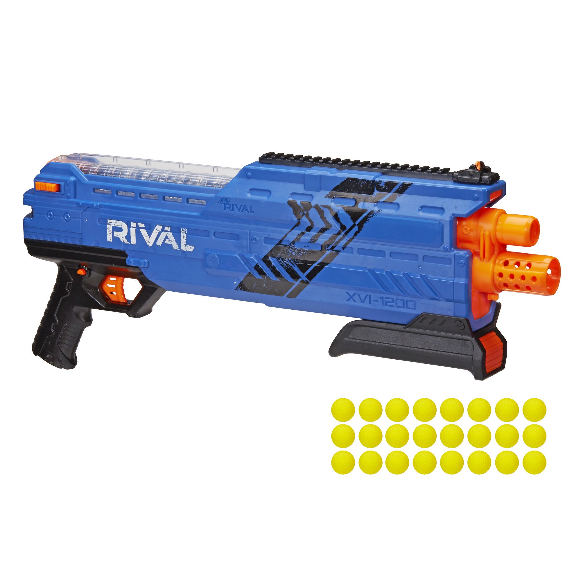 Nerf Rival Atlas Strike Elite Darts XVI1200 Toy Blaster Blue 24 Rounds