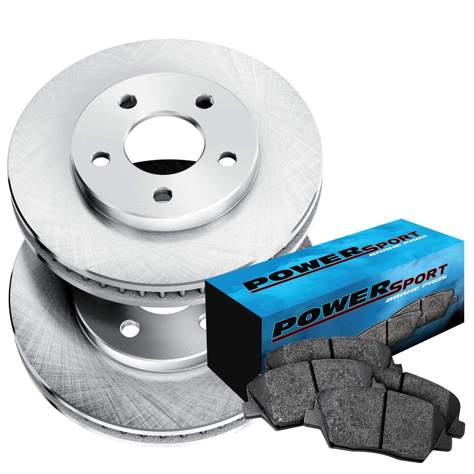 Pronto Rear Brake Pad & Rotor Kit – Fits Ford Taurus 2011-2019 (12VWNT), Traditional Rotors