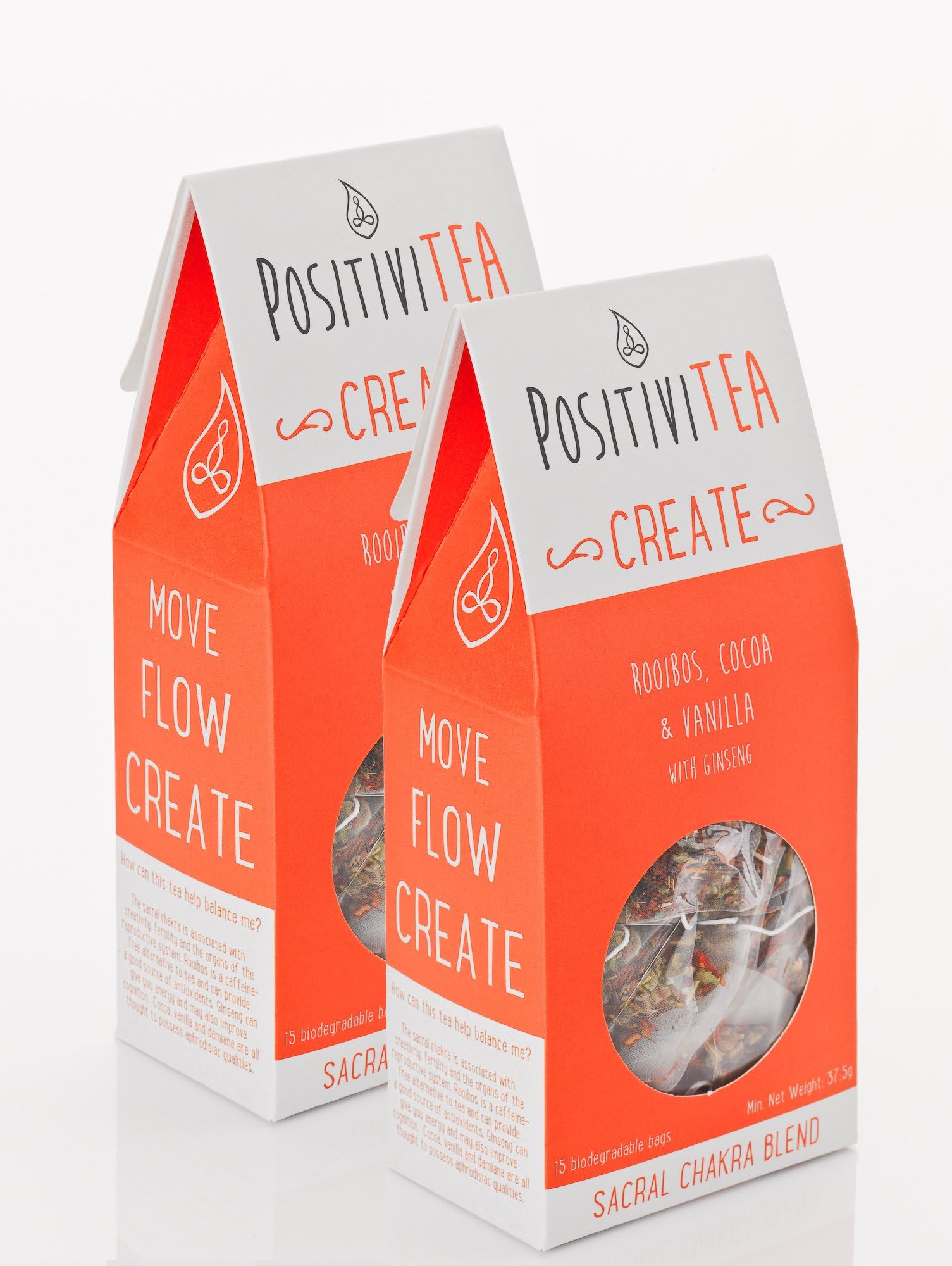 2 x Create - Rooibos, Cocoa & Vanilla with Ginseng (Rooibos)