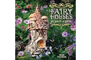 Fairy Houses 2026 Wall Calendar