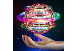 Flying Orb Ball 2023 Newest Upgrade Hover Boomerang Ball, Hand Controlled Mini Galactic Spinning Drone Cool Kids Toy for Ages