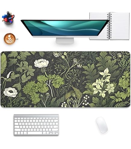 Lines XXL Large Mouse Pad - Anti-Slip Big Mousepad With Stitched Edges Keyboard Pad Mouse Mat Computer Work Gaming Cute Desk Pad Mat Desktop - View #7
