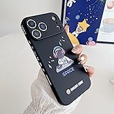 Yonds Queen for iPhone 17 Pro Cute Case, Cool Cartoon Astronaut Space Planet Moon Design Stylish Bumper Cover Soft TPU Protective Anti-Slip Shockproof Fashion Case(iPhone 17 Pro, Music)