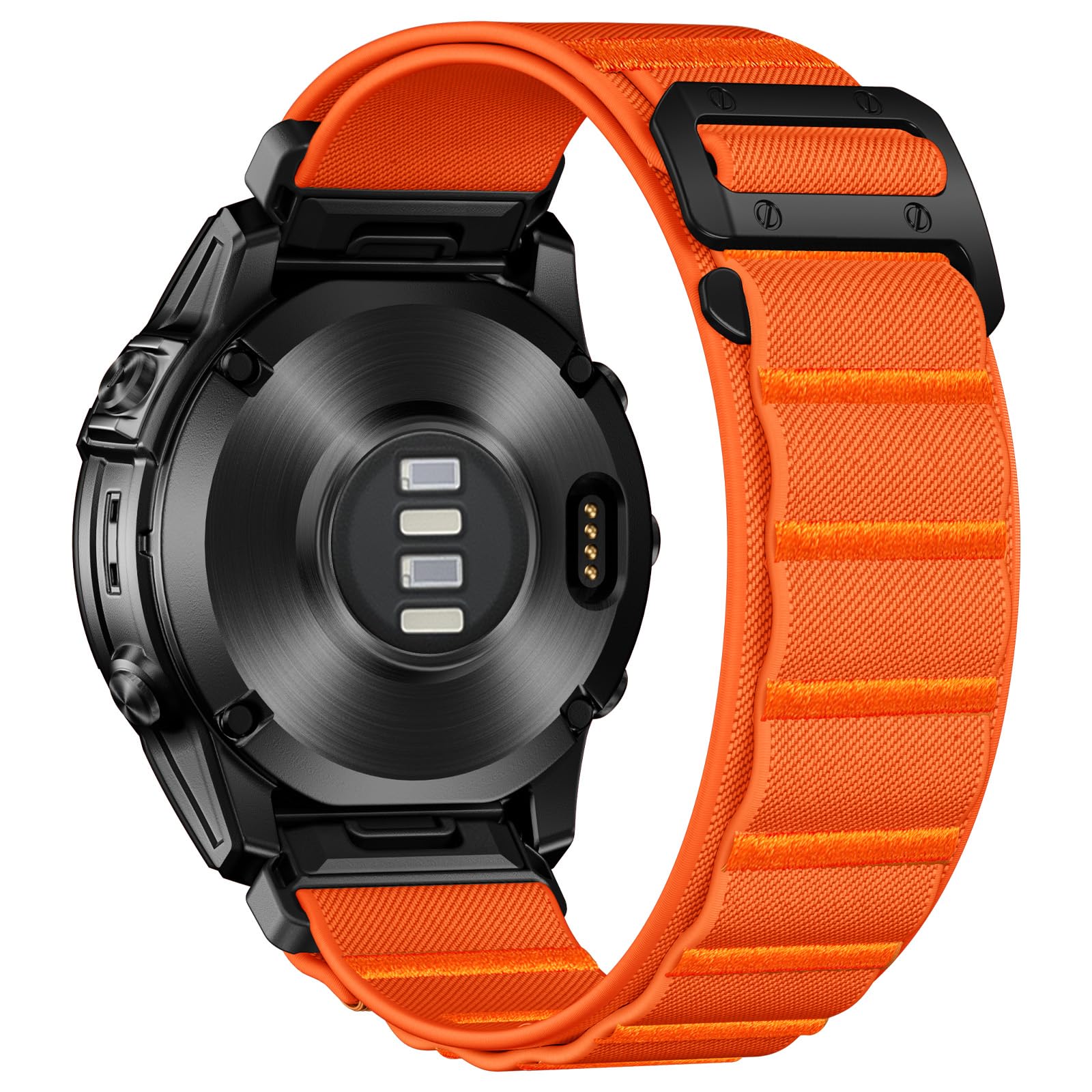 Bandletic 26mm Compatible with Garmin Fenix 7X 6X 5X Watch Band, Wide Rugged Sport Bands with G-Hook for Fenix 8 51mm /Instinct 2X Solar/Enduro 2 3/Quatix 3/Tactix 7/Epix Pro 2/D2 Bravo Delta/Descent