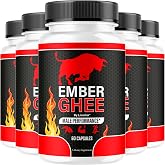 (3-Pack) Ember Ghee Max Performance Supplement – 180 Capsules For Men’s Health & Wellness