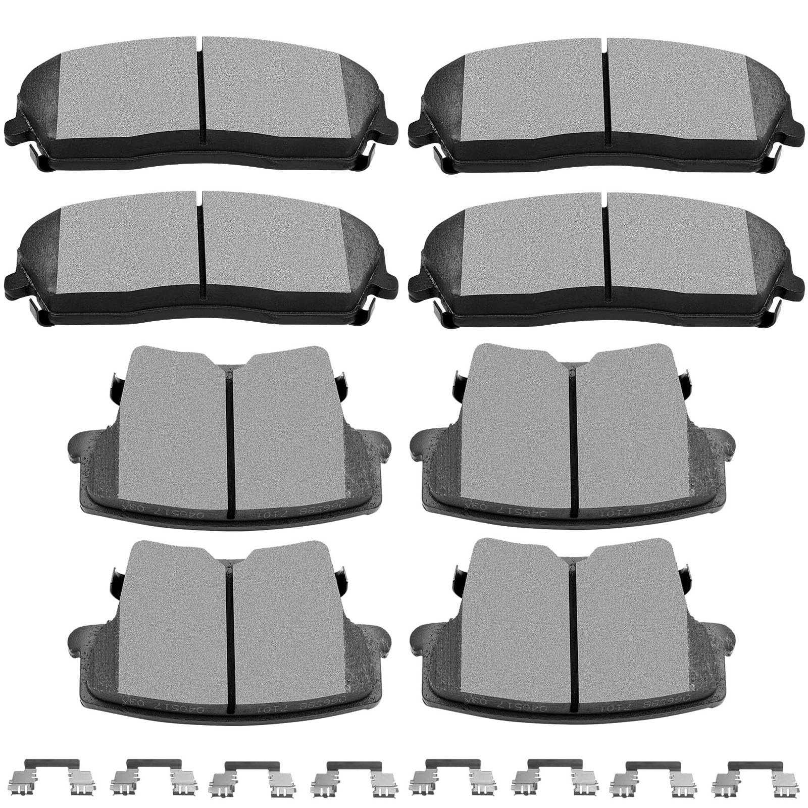 Photo 1 of SCITOO RWD Ceramic Brake Pads 8pcs Front Rear Set Fit For 2005-2020 For Chrysler For 300,2009-2020 For Dodge For Challenger,2006-2018 2020 For Dodge For Charger,2005-2008 For Dodge For Magnum