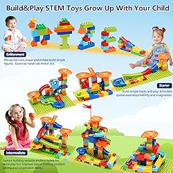 COUOMOXA Marble Run Building Blocks: STEM Ball