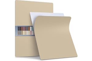 Yikda Self-Adhesive Leather Repair Patch, 11" x8.3" Vinyl Leather Repair kit for Furniture, Leather Repair Tape for Car seat, Couch, Furniture Light Khaki