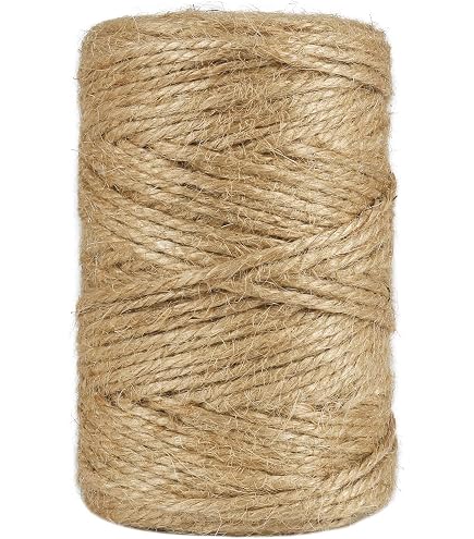 Golberg 3mm Cotton Mason Twine - Super Strong 120ft Rope For Crafts, Camping & DIY Projects