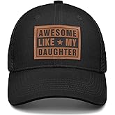 Mens Dad Hat Birthday Christmas for Daddy Papa from Daughter Son Husband Wife Trucker Hat