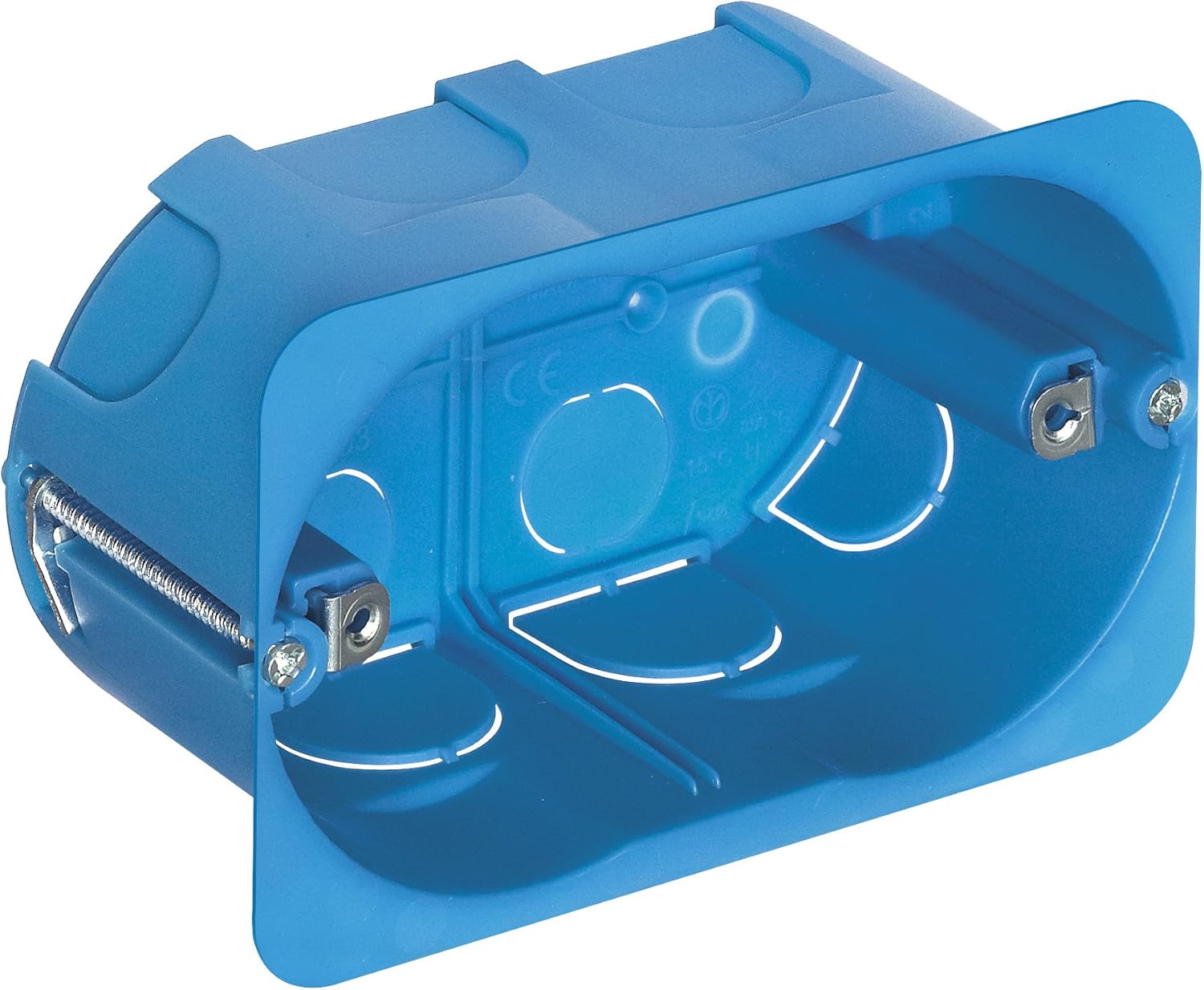Vimar - Caja empotrar 3 módulos para pared hueca azul: Amazon.es: Bricolaje y herramientas