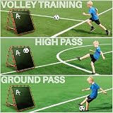 Amazing Tour Adjustable Football Rebounder Net - Double-Sided Portable Training view 3