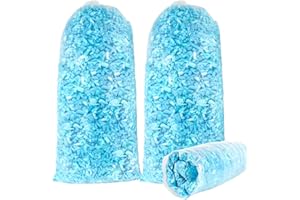 MINDELF 10lbs Shredded Memory Foam Filling, Bean Bag Filler for Bean Bag Furniture, Pillow, Pet Dog Bed, Couch Cushion, Stuffed Animals