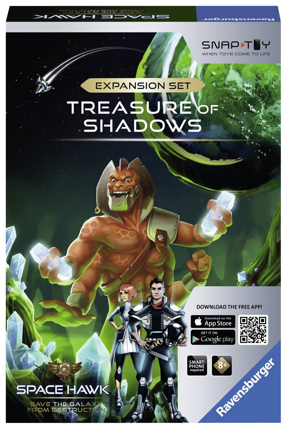 Ravensburger Treasure of Shadows Space Hawk Expansion Set