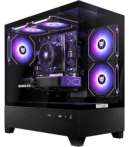 Amazon.com: Gaming PC Desktop RTX 4060 8GB AMD Ryzen 7 5700X 4.6