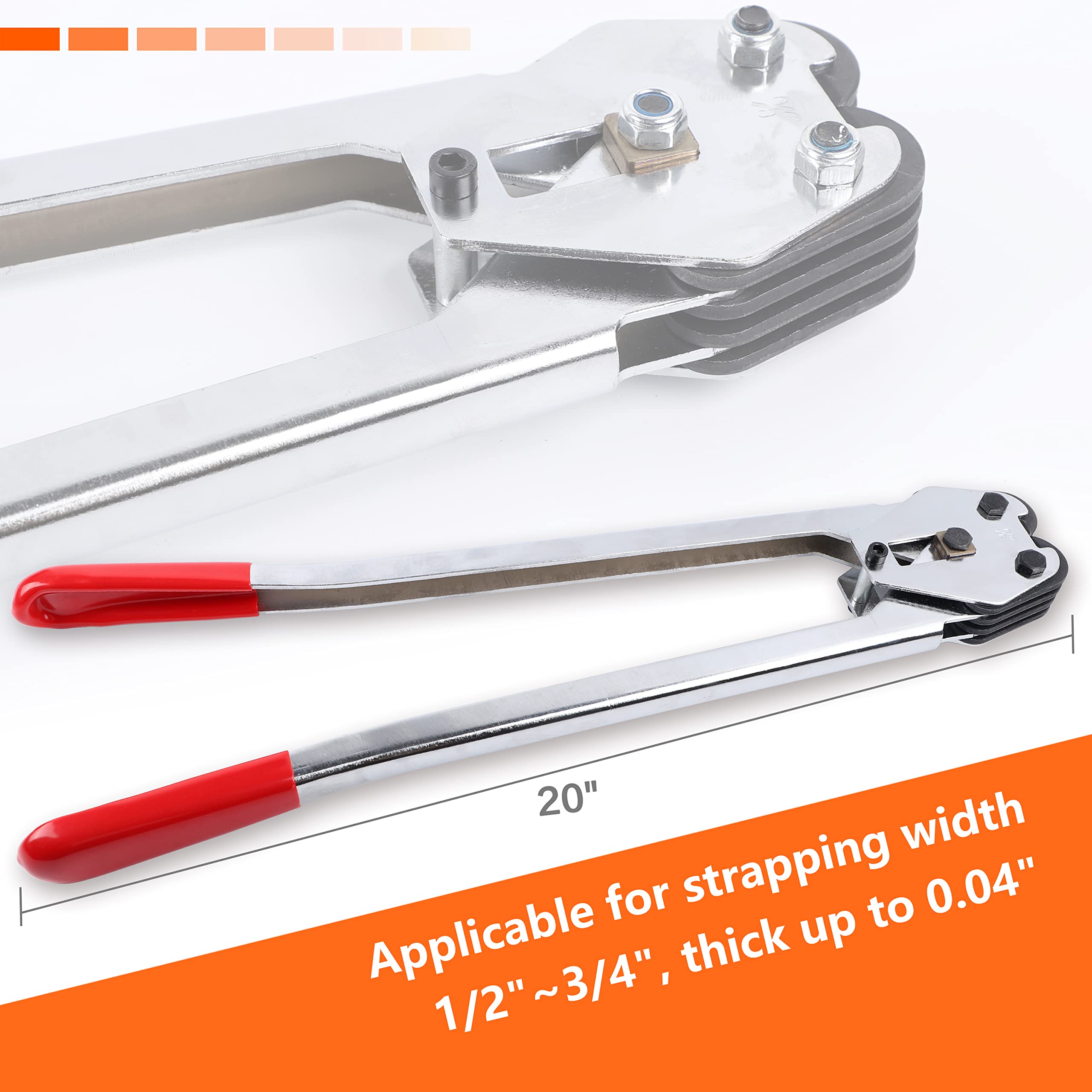 Mua Sealer&Crimper for Packaging Banding Strapping - 1/2“~3/4” Heavy ...