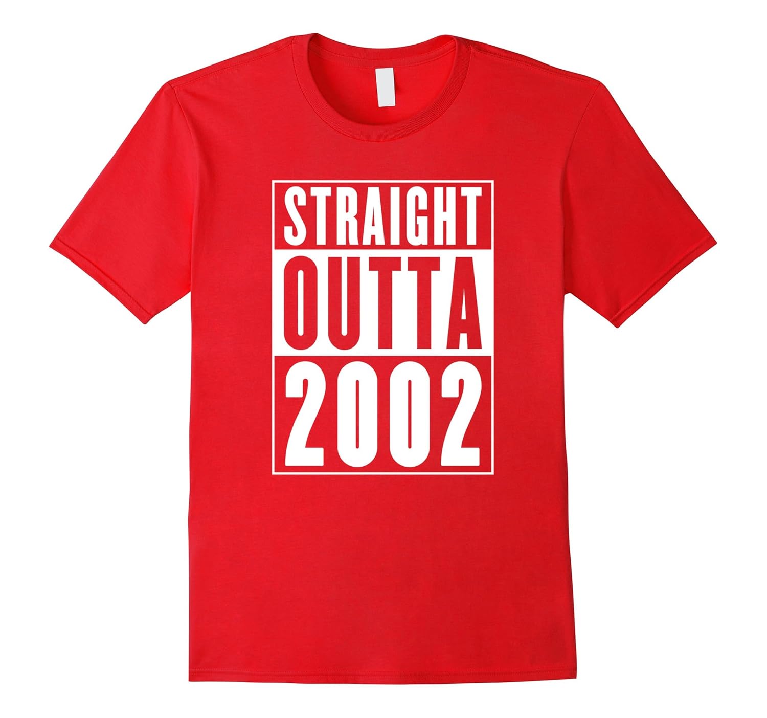 Straight Outta 2002 Cool Birthday Gift T-Shirt-ANZ