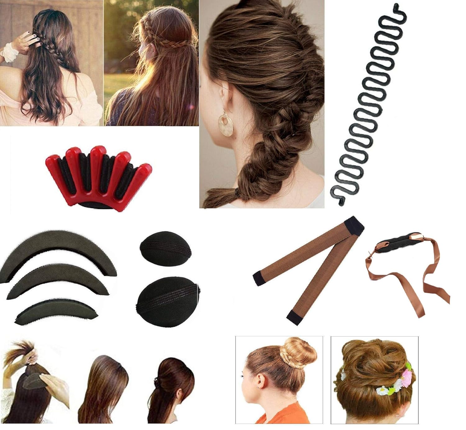 Buy Age Care French Hair Braid Tool With Bun Maker Hair
