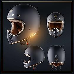 Royal H01 Full Face Motorcycle Helmet - Multi Size