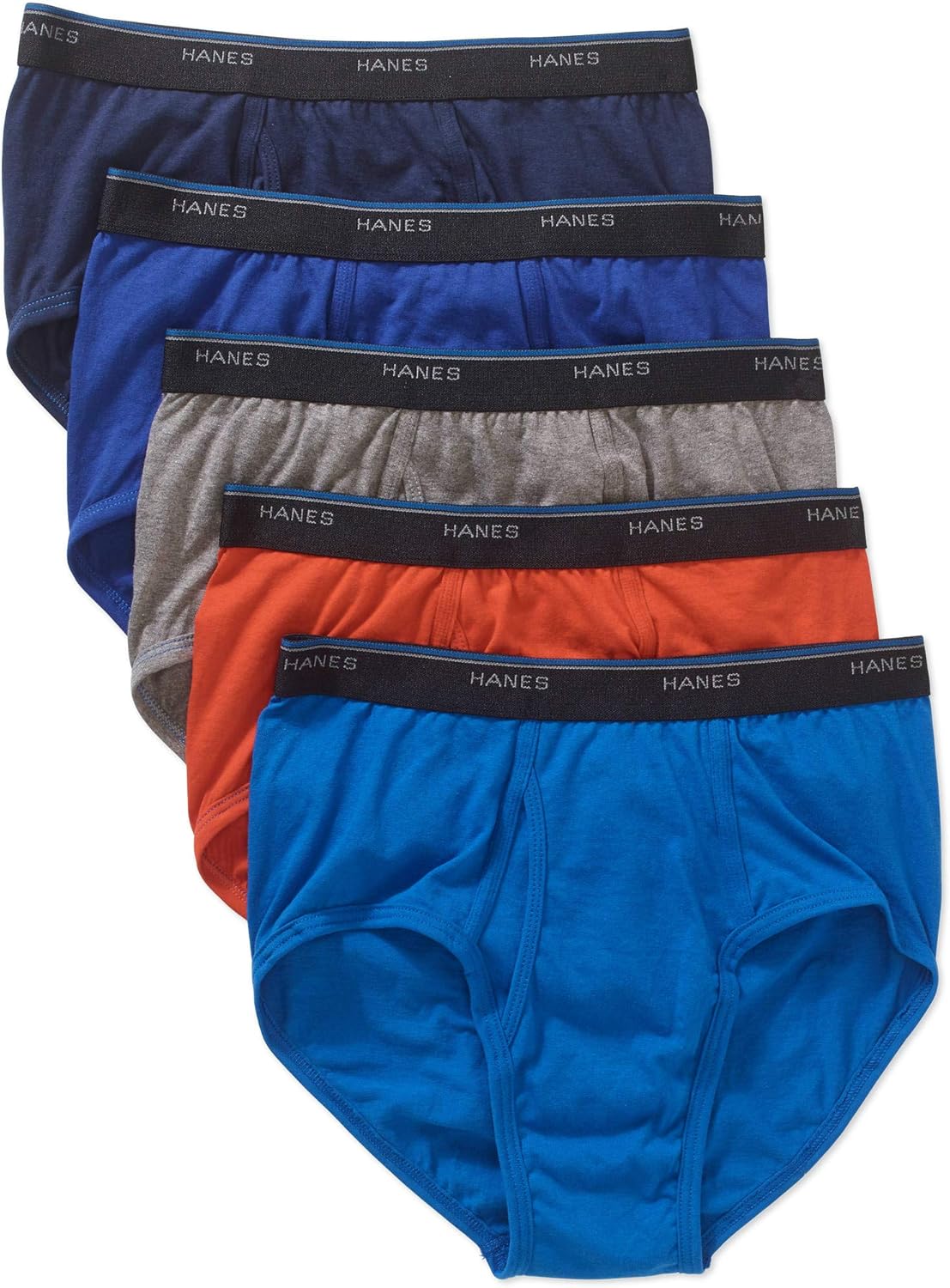 Hanes Men's 6-Pack FreshIQ Tagless Cotton Brief at  Men’s Clothing store: Briefs Underwear
