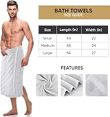 Utopia Towels 4 Piece Bath Towel Set 69 x 137 cm Premium 100% Ring Spun Cotton view 7