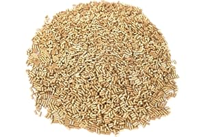 NICIME 8000Pcs Gold Flint Refills for Lighter, Replacement Flints for Lighters, Flint Stone for Petrol Gas Fluid Lighter