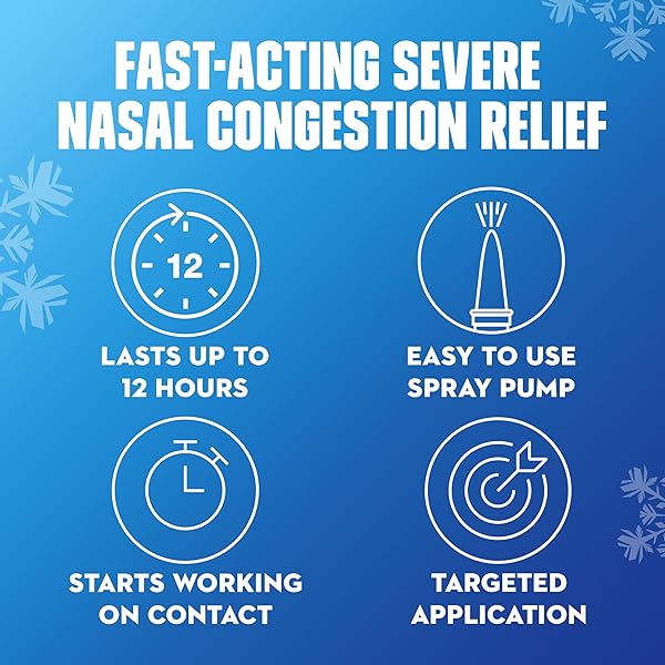 MUCINEX SINUS-MAX NASAL SPRAY DECONGESTANT, 12 HOUR OVER-THE-COUNTER MEDICATION NOSE SPRAY FOR SINUS RELIEF, NASAL DECONGESTANTS FOR ADULTS & SINUS CONGESTION, CLEAR & COOL 3/4 FL OZ(22ML)