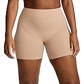 Jockey Women's Shapewear Skimmies Seamfree Tummy Smoothing Mid-Waist Mid-Thigh Short