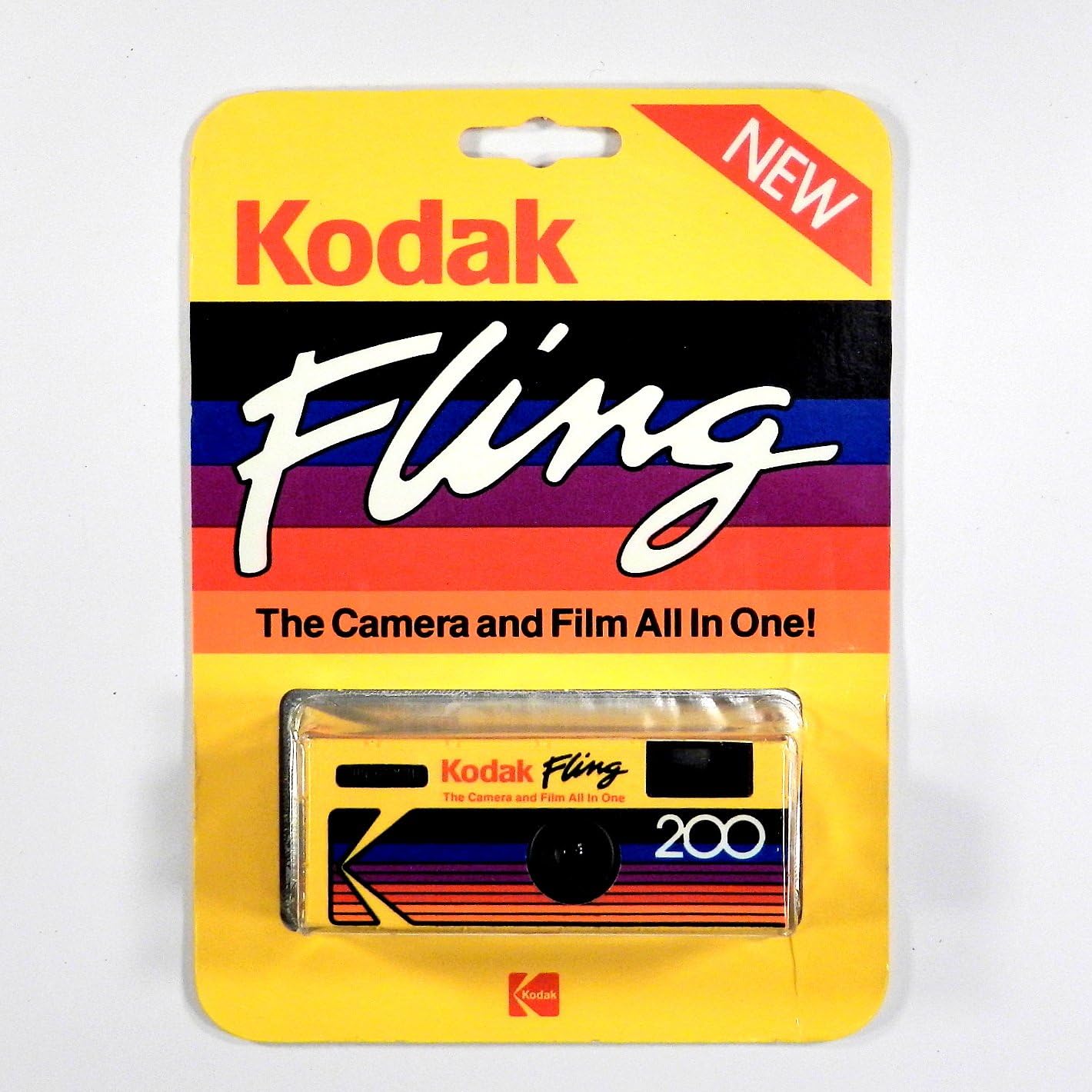 Kodak Fling The Camera and Film All in One 110 Single Use