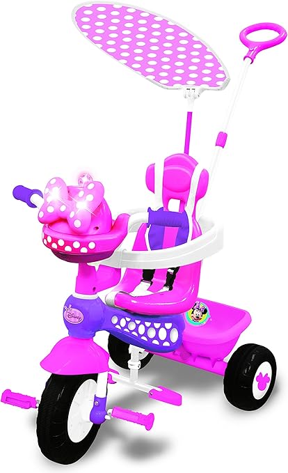 triciclo minnie 3 en 1