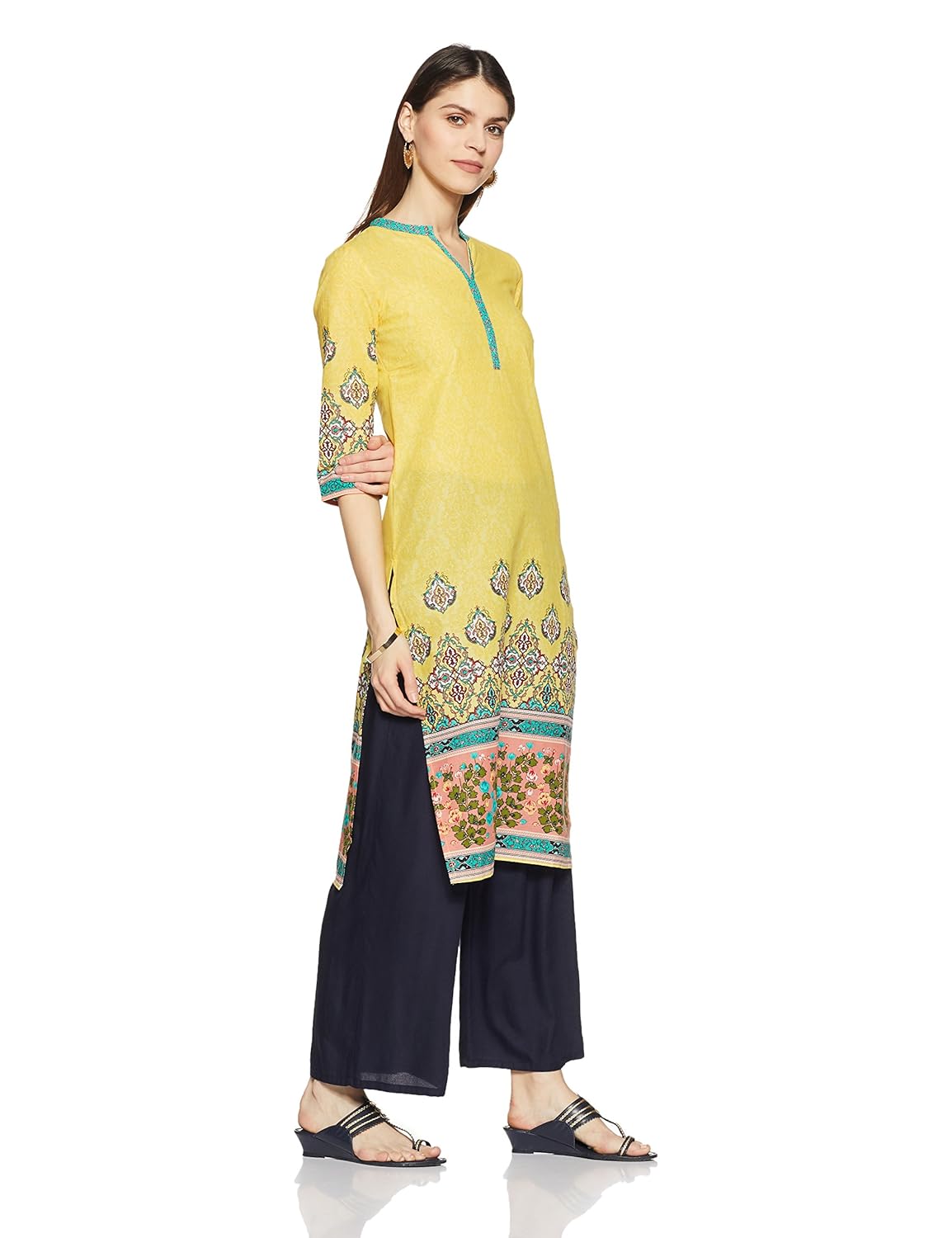 aurelia women's straight kurta