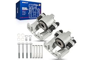 KAX Disc Brake Caliper Assembly For Ford F-150 1999-2003, Expedition 1997-2002, F-150 Heritage 2004, F-250 1997-1999, Lincoln Navigator 1998-2002, Blackwood 2002, Town Car 2003-2011, Rear Side, 2pcs