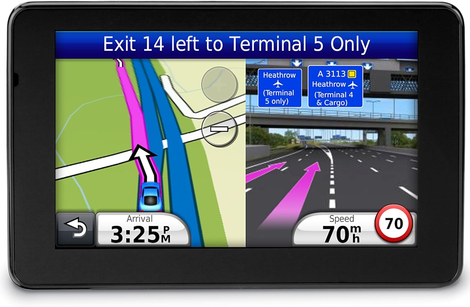 Garmin nuvi 3540LT 5" Sat Nav with UK and Western Europe Maps and Free