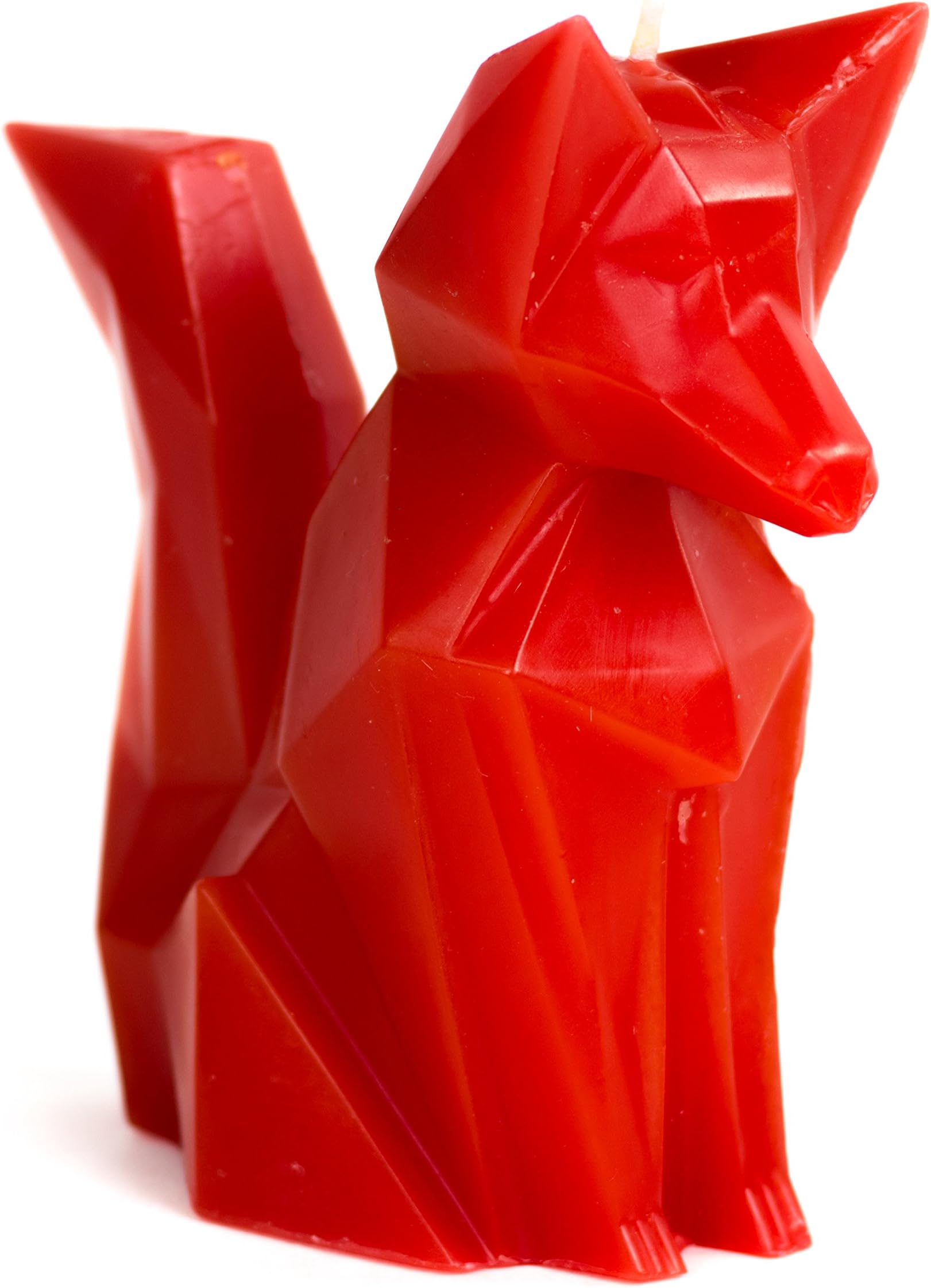Fox Candle – Foxy - Geometric Candles – Red