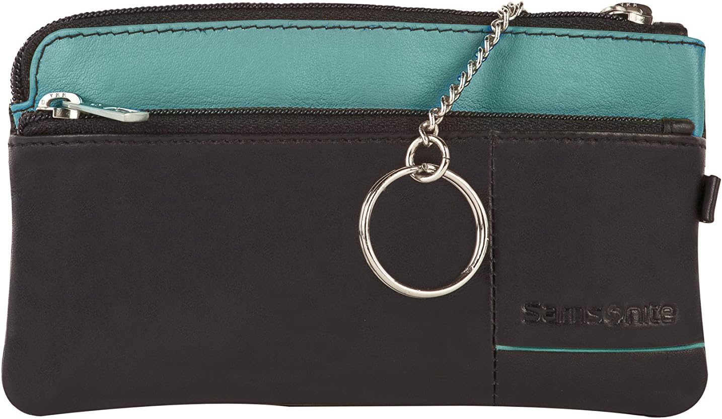 Outline 2 SLG - Key Case Case, 14 cm, 0 liters, Brown (Ebony Brown/Turquoise)