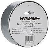 Fixman 188824 Super Heavy Duty Silver Duct Tape