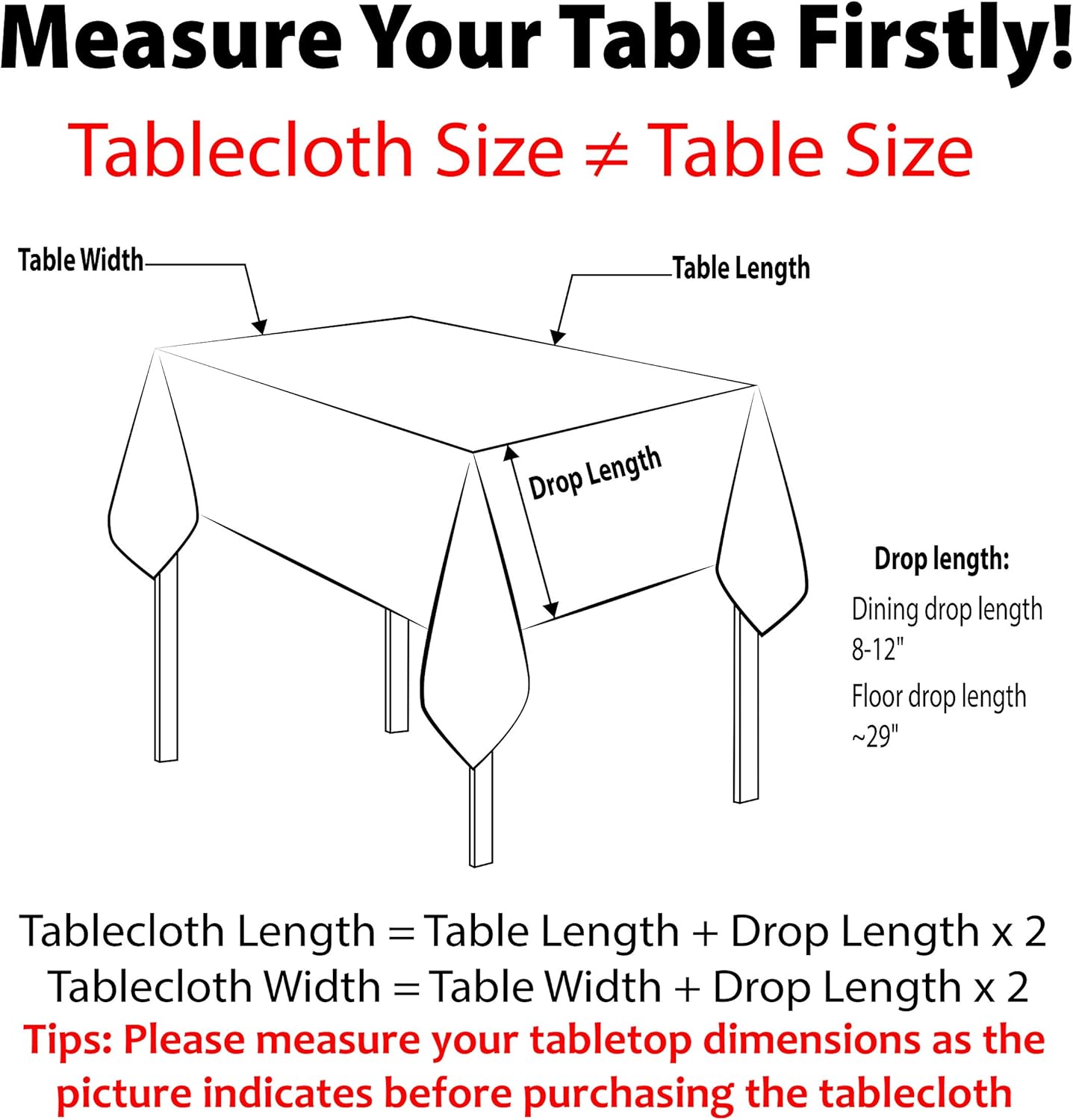 Turkish Ivory Tablecloth Polyester Table Linen - Stain Resistant Wrinkle free Non-Iron Oblong Square Round Thanksgiving Tablecloth Christmas Tablecloth New Year Eve Gift (IVORY, Rectangle 52"x70"): Home & Kitchen