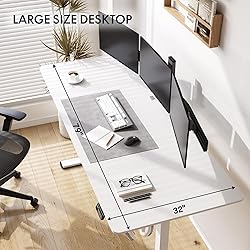 FLEXISPOT Large Standing Desk, 79 x 32 Electric