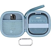 Baval Speaker Case Compatible with Bose New SoundLink Micro 2nd Gen Portable Bluetooth Speaker(Blue Case)