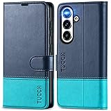 TUCCH Wallet Case for Galaxy S25 5G, Magnetic PU