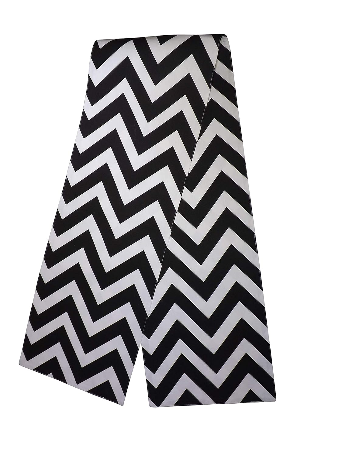 Best orange chevron table runner