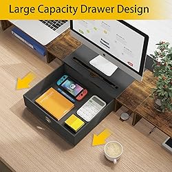 WESTREE Triple Dual Monitor Stand Riser with