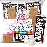 HERSHEY’S S’mores Kit – Complete Movie Night Supplies – Contains Marshmallows, Hershey's Milk Chocolate, and Delicious Graham